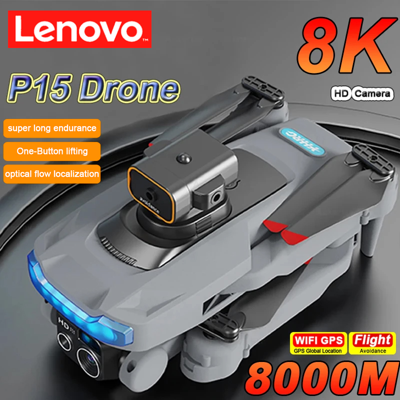 Rc Hobby Wholesale - Lenovo P15 Drone Professional 8K 5G