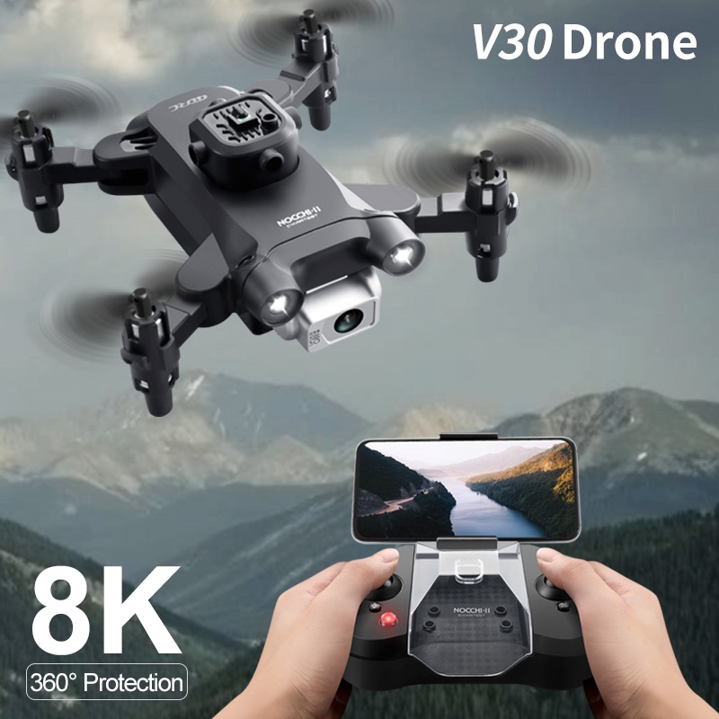 Rc Hobby Wholesale - Mini V30 WiFi FPV Drone With