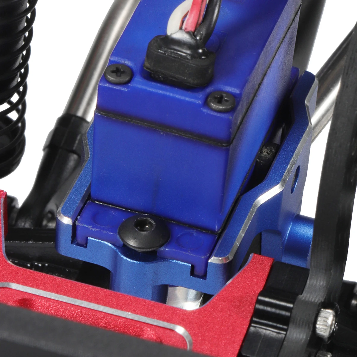 Aluminum CNC TRX4M Servo Mount - Rc Hobby Crawler ulasan dan harga