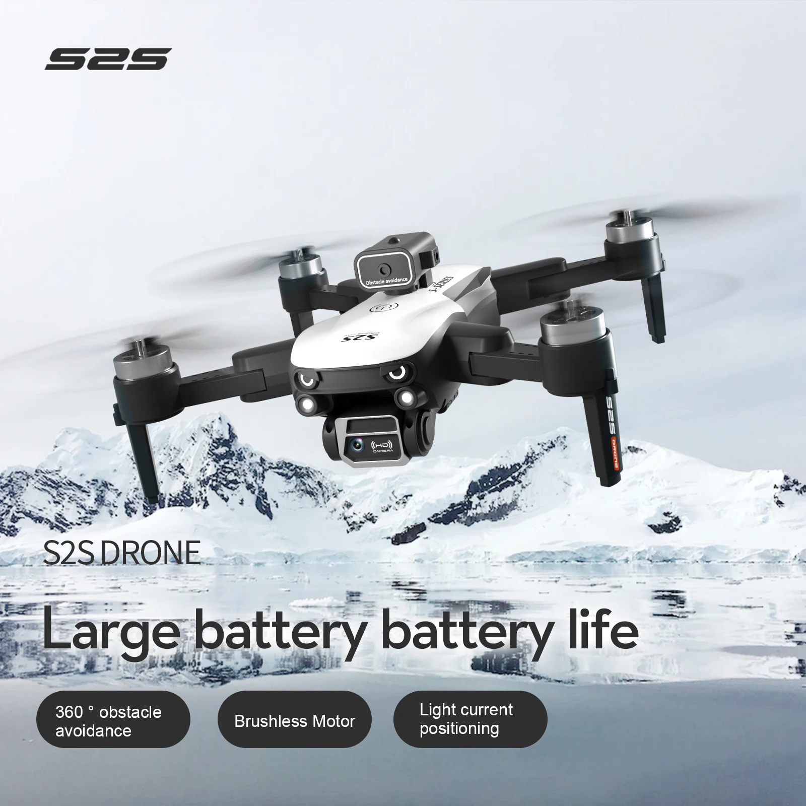 New S2S Drone 8K Professional  - Rc Hobby Wholesale ulasan dan harga