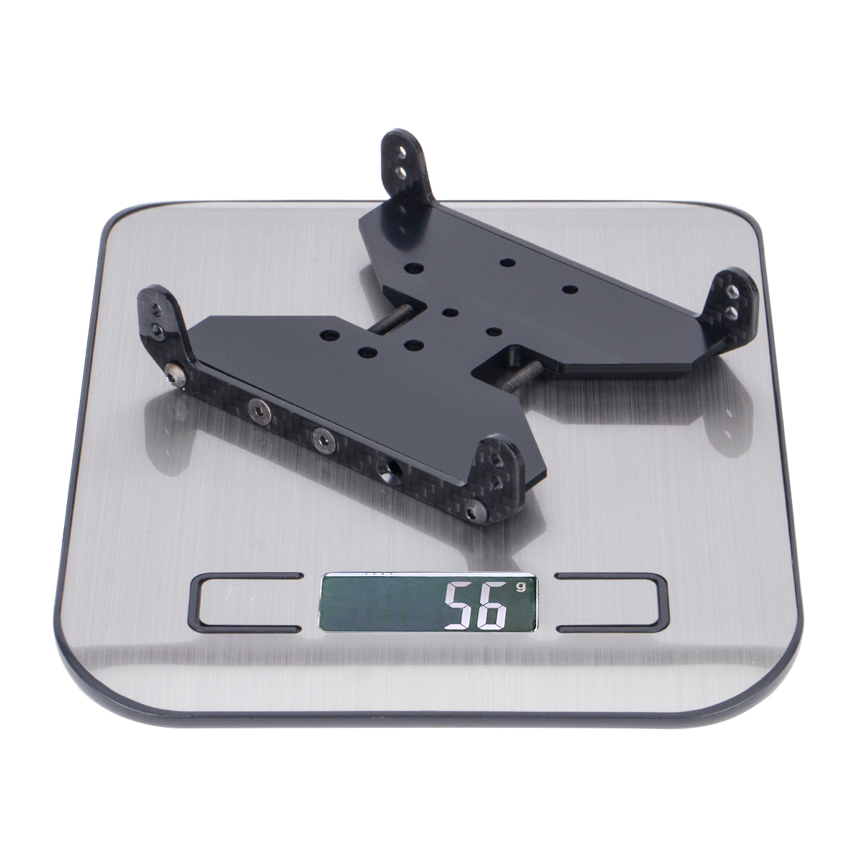 Carbon Fiber Chassis Skid Plat - Rc Hobby Crawler ulasan dan harga