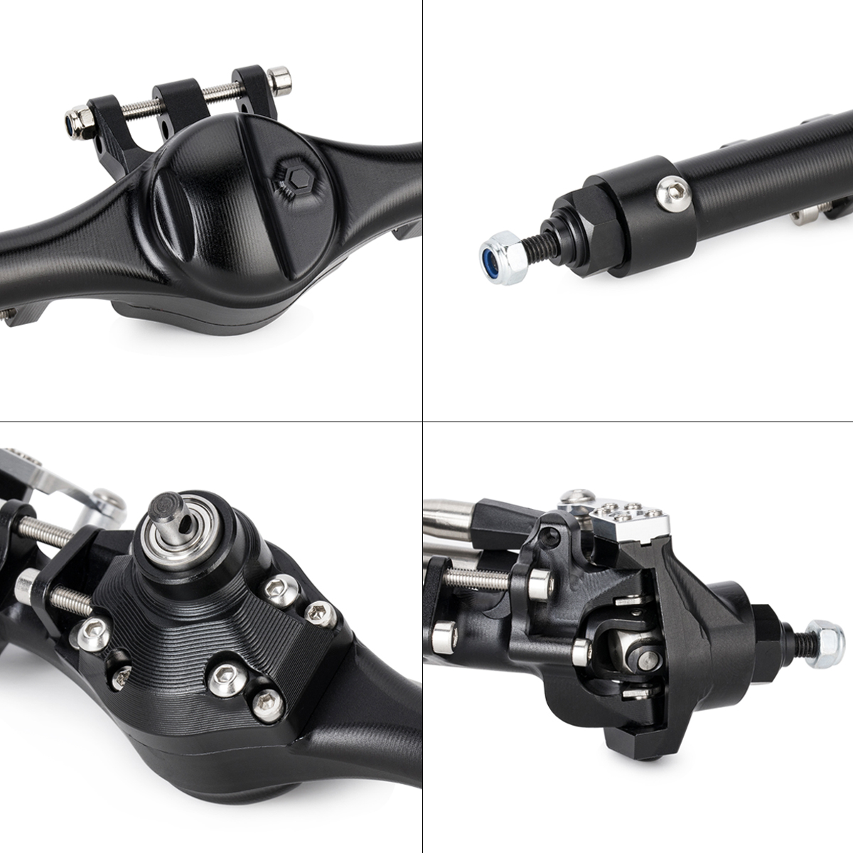 CNC Aluminum Front Rear F10T S - Rc Hobby Crawler ulasan dan harga