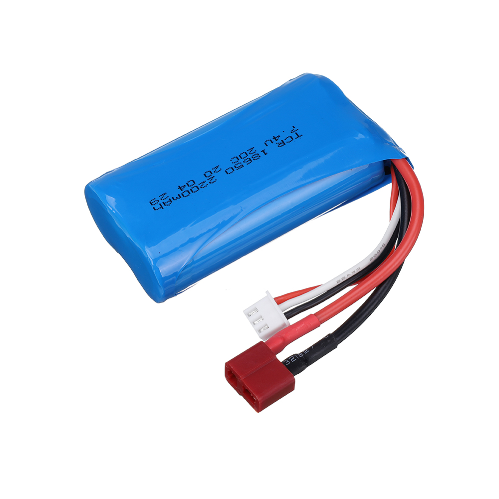 7.4V 2200mAh 18650 Lipo Batery - Rc Hobby Wholesale ulasan dan harga