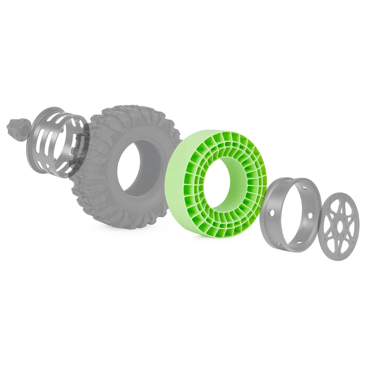 RC Crawler Tire Silica Gel Ins - Rc Hobby Crawler ulasan dan harga