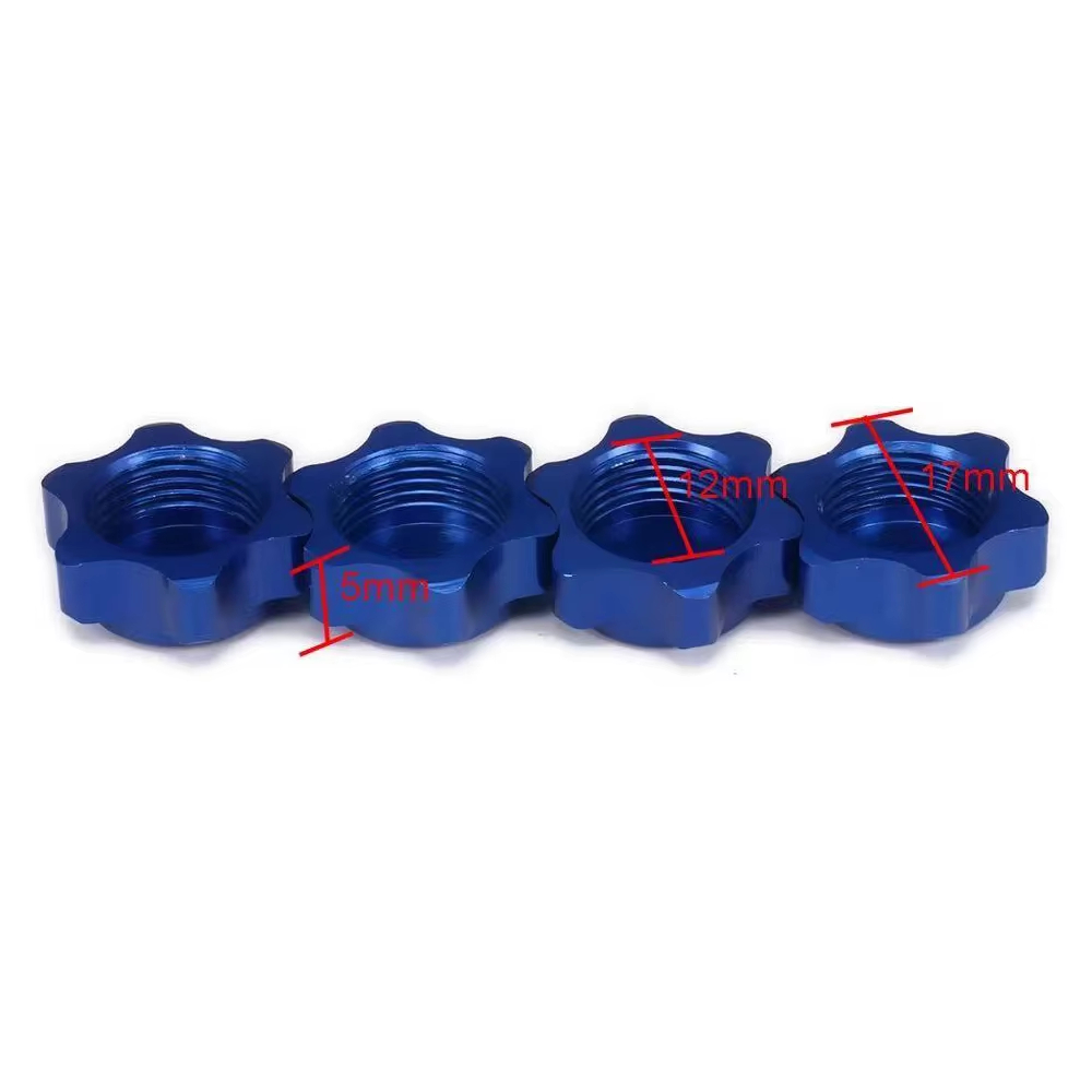 17mm Aluminum Wheel Hub Hex Nu - Rc Hobby Parts ulasan dan harga