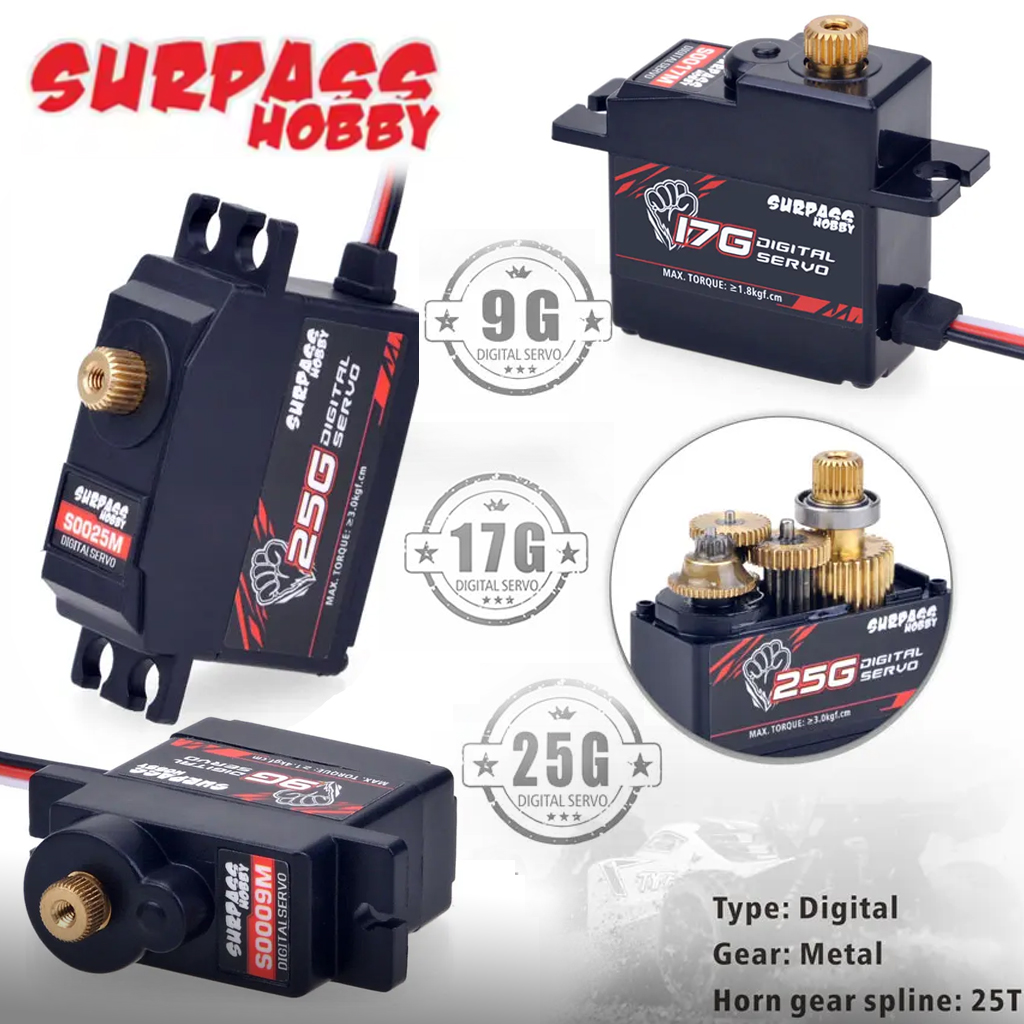 4PCS SURPASS Hobby Waterproof  - Rc Hobby Plane ulasan dan harga