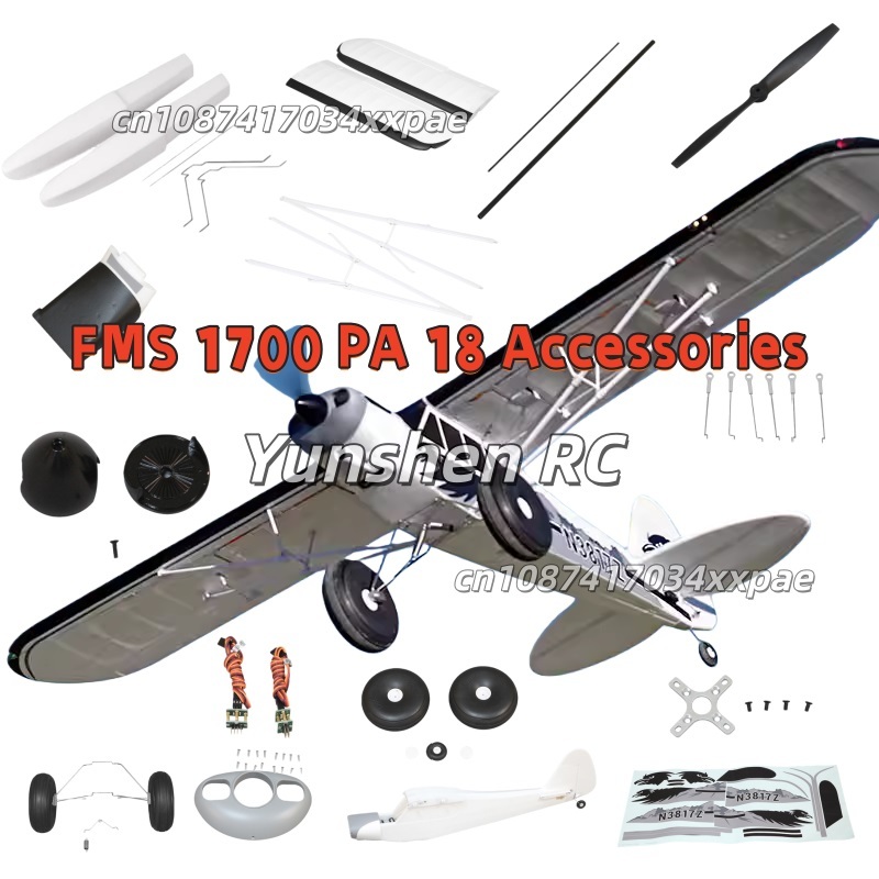 FMS RC Plane Decals For 1700mm - Rc Hobby Plane ulasan dan harga