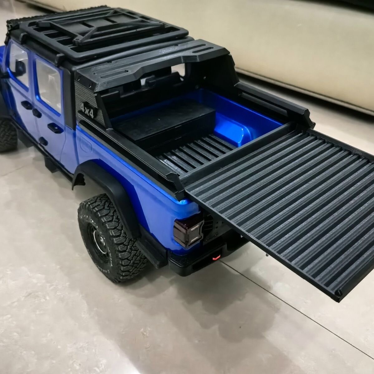 RC Retractable Rear Bed For RL - Rc Hobby Crawler ulasan dan harga