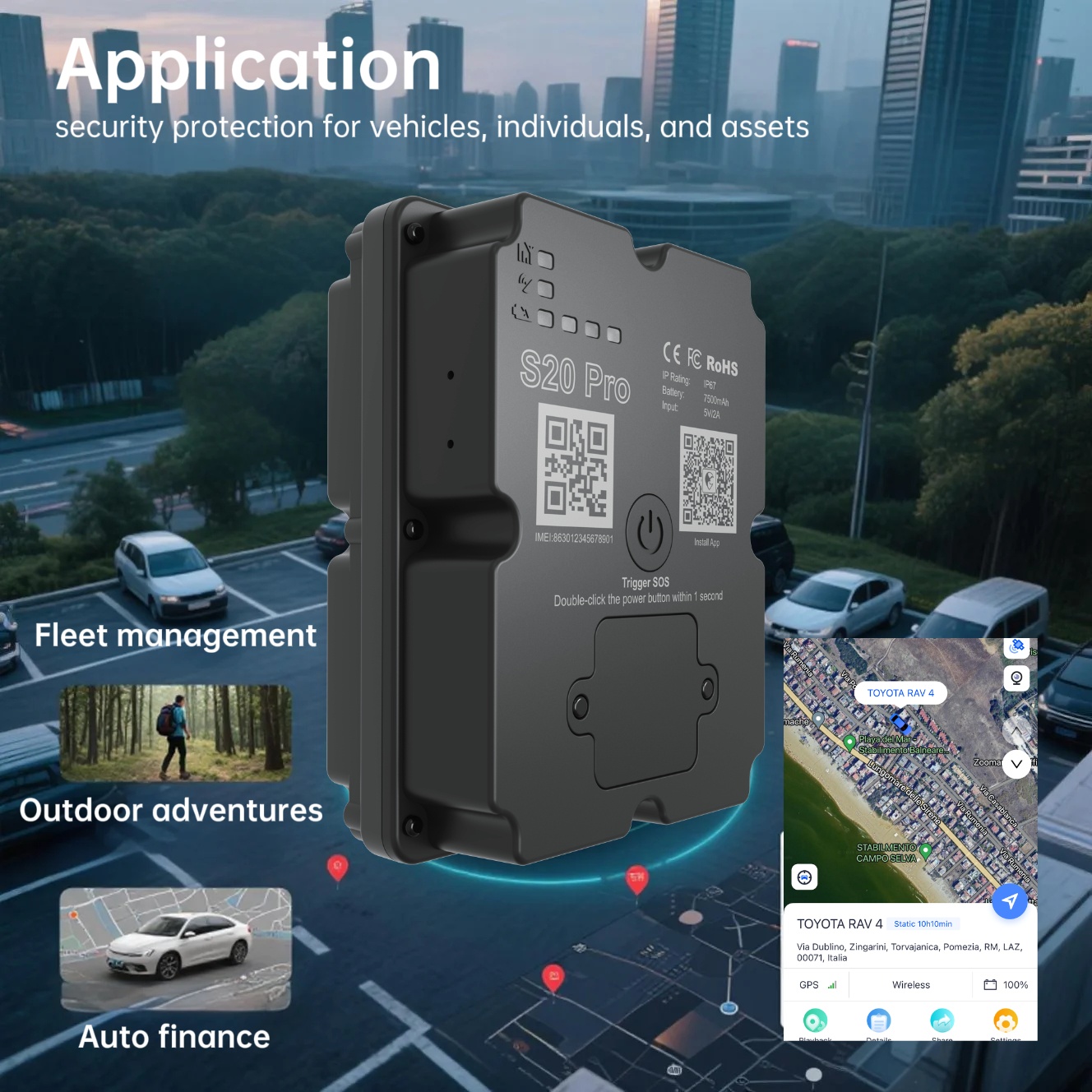 Wholesale Hidden 4G GPS Tracke - Rc Hobby Wholesale ulasan dan harga