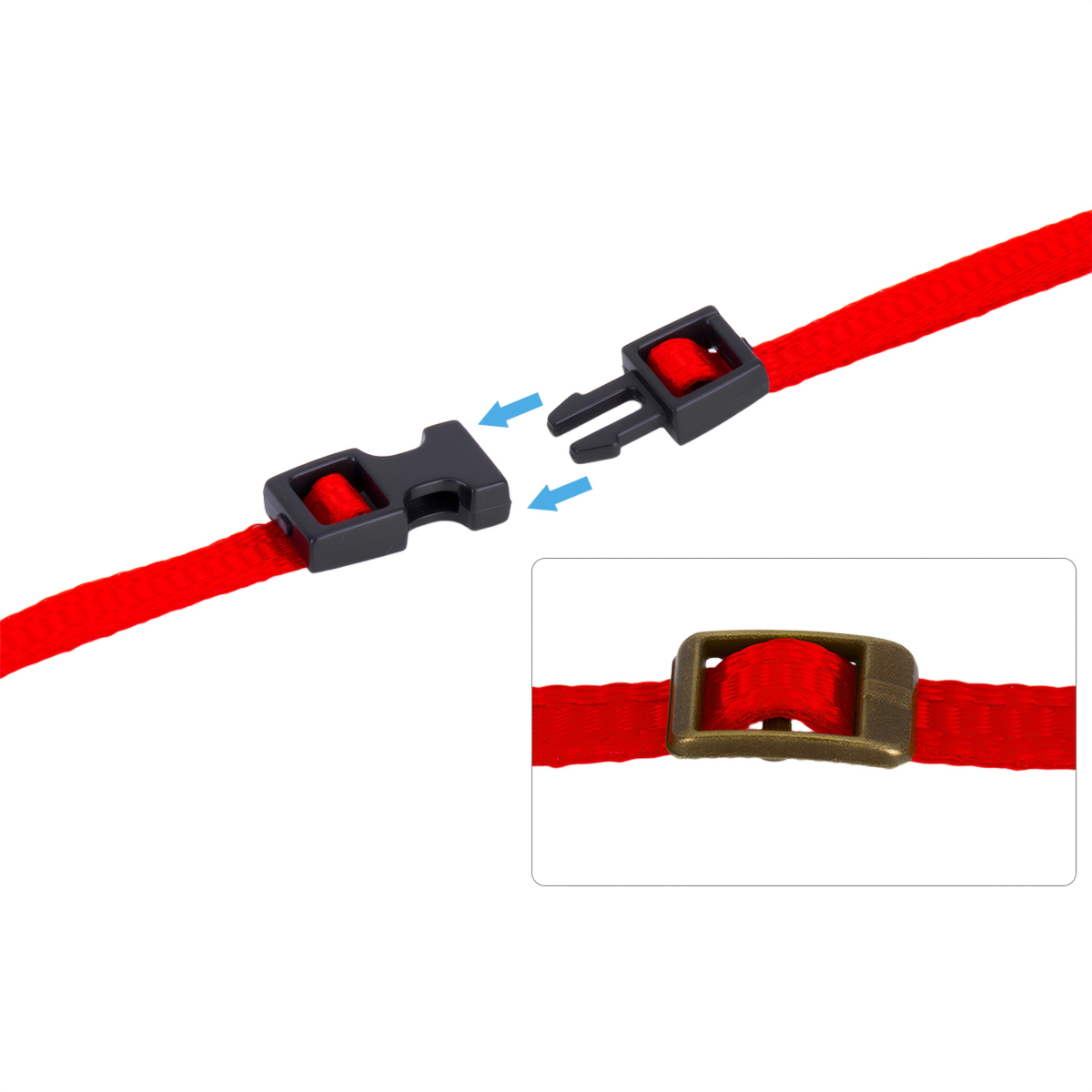 5Pcs Luggage Rope Roof Rack Ti - Rc Hobby Crawler ulasan dan harga