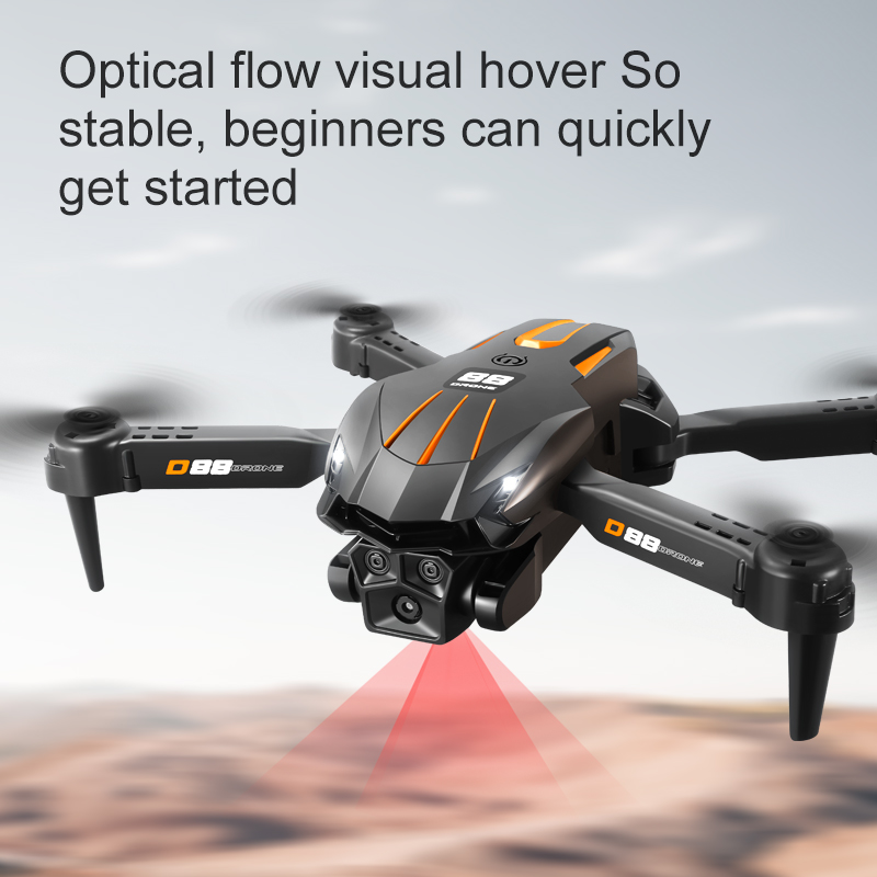 New D88 Drone 8K Optical Flow  - Rc Hobby Wholesale ulasan dan harga