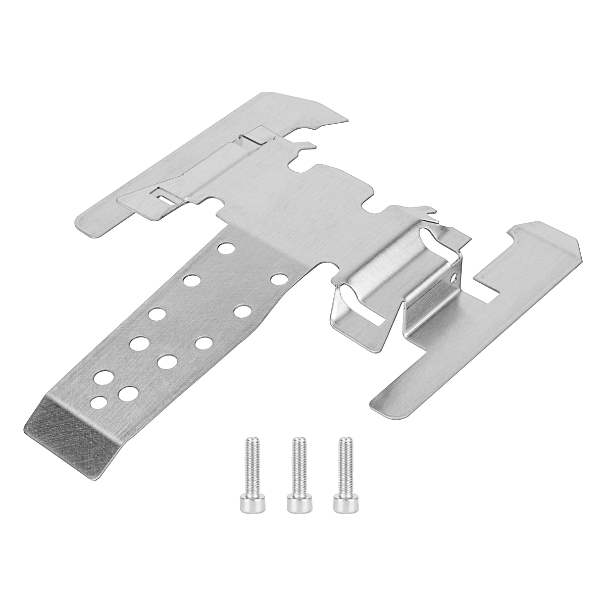 Stainless Steel Skid Plate Cha - Rc Hobby Crawler ulasan dan harga